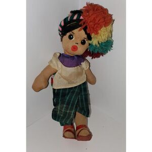 Vintage Mayan Guatemala Doll
